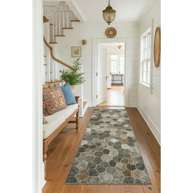 Rug Branch Havana Collection Tapis traditionnel en détresse