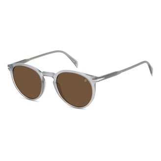 David Beckham DB 1007/S 45Z-9K 49 Men's Sunglasses - Havana Silver
