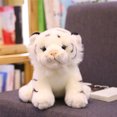 thumbnail image 4 of Cute Cartoon Simulation Tiger Shape Plush Doll Toy Stuffed Pillow for Kids, 4 of 7
