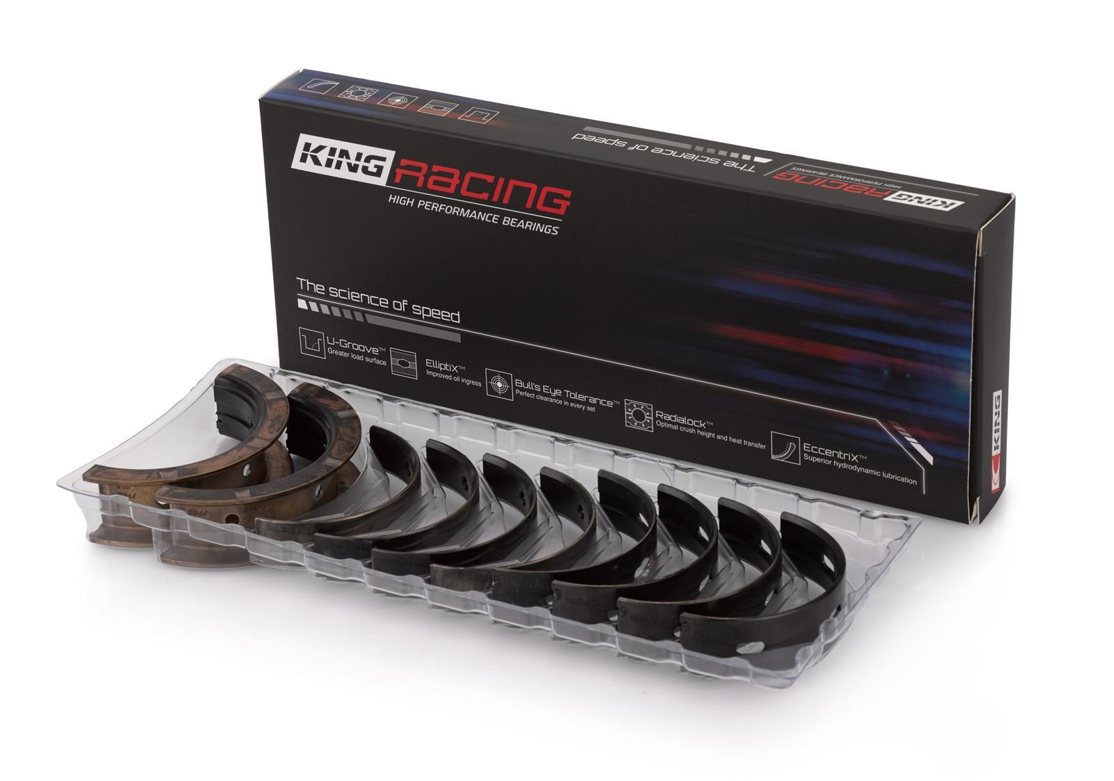 King Engine Bearings Engine Crankshaft Main Bearing Set MB 529XPC