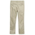 thumbnail image 2 of Educated Uniforms Girls 2-20 Flat Front Adjustable Waist Straight School Pant, 2 of 5