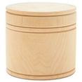 thumbnail image 2 of Wooden Storage Box 2-5/8 inch x 2-3/4 inch x 2 inch, Pack of 100 Unfinished Small Wood Box with Lid for Keepsakes and Crafts, by Woodpeckers, 2 of 7