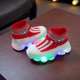 thumbnail image 5 of Akiihool Toddler Girl Sneakers Baby Girls Boys Shoes Soft Anti-Slip Sole Soft Anti-Slip Sole First Walkers Shoes (Red,9.5), 5 of 5