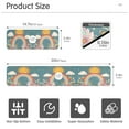 thumbnail image 3 of Yayeee Faucet Mat for Kitchen Sink 14.7" Diatomite Long Splash Guard Pad, Blue Rainbow, 2 Pack, 3 of 7
