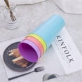 thumbnail image 2 of Agua de color de plástico de boca ancha para fiestas interiores y exteriores camping playa y picnic 4 vasos Yuarrent OD013129-00, 2 of 6