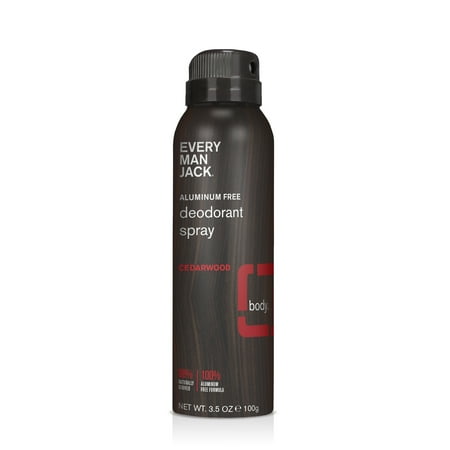 Every Man Jack - Quick Dry Aluminum Free Deodorant Spray Cedarwood - 3.5 oz.