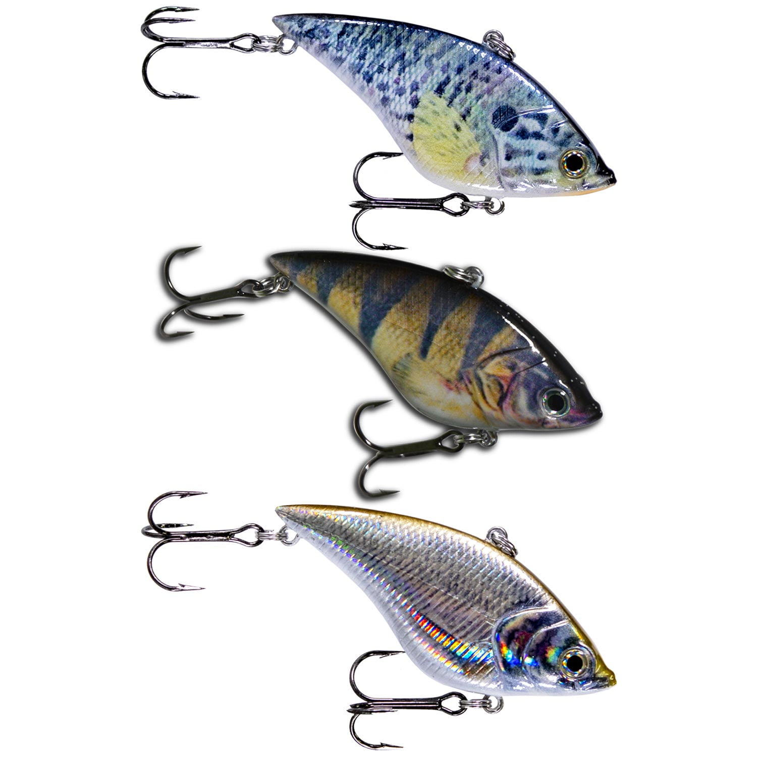 Realtree High Definition Lipless Crank Bait Gift Pack - North, Hard Bait Fishing Lure