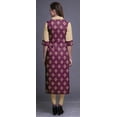 thumbnail image 4 of Bimba Rayon Panel Kurta Printed Women StraightÂ&nbsp;KurtiÂ&nbsp;Indian Summer Clothing, 4 of 6
