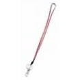 thumbnail image 3 of Wigspedia Rhinestone Crystal Lanyard ID Badge Keychain Holder 19.5" (AB Pink), 3 of 3