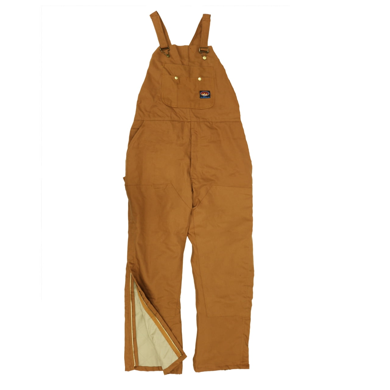 Rasco FR Brown Duck Insulated QuiltLined Overalls