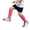 Hot Pink, variant on Vrotazzy High Performance Youth Sports with Integrated Leg Guards and Advanced Wicking Technology for Kids,12-18 Years