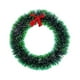 thumbnail image 4 of Christmas Bow Garland 25-30cm White And Green Top Decoration, Bow Garland, Festive Window Decoration, Long-Tail Keywords, Foldable Design, Metal Frame, For Dorm Room, 4 of 8