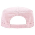 thumbnail image 3 of Military Hat-Garment Washed Superior Cotton Twill, Pink, 3 of 3