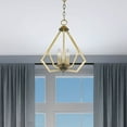thumbnail image 2 of Livex Lighting - Prism - 3 Light Convertible Mini Chandelier in Contemporary, 2 of 12