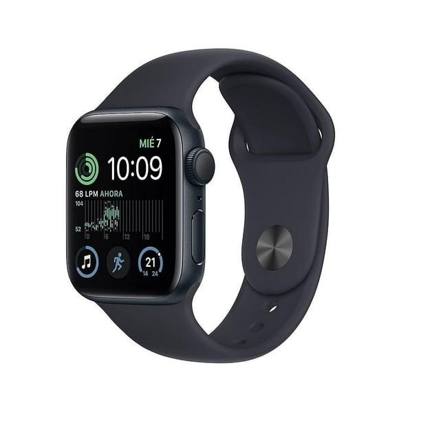 Reloj Apple Watch SE GPS 44mm con Caja Aluminio Gris y Correa