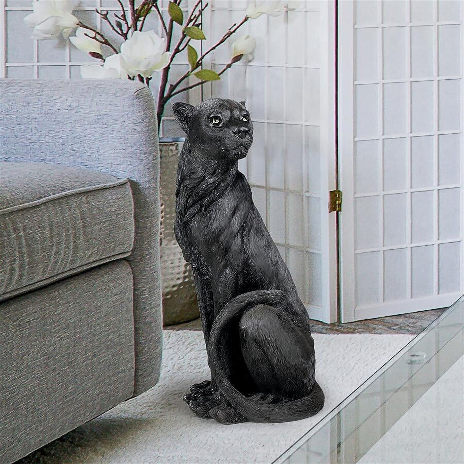 Ebros Realistic Large Black Panther Jaguar 20 Ebros Realistic Large Black Panther Jaguar 20