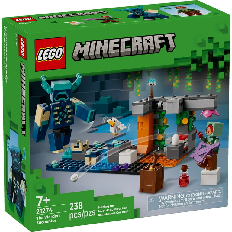 LEGO Minecraft The Warden Encounter Kids Toy - Collectible