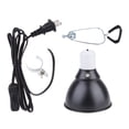 thumbnail image 1 of Lamp Reptile Light Fixture Dome Cover Terrarium Shade Heating Aquarium Holder Guard Lampshade Cap Cage Heat Emitter, 1 of 6