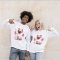 thumbnail image 4 of Faith Love Hope French Bulldog Breast Cancer Awareness Survivor Sweatshirt Unisex Merch Dog Lover Gifts - 02017, 4 of 6