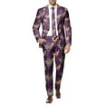 thumbnail image 4 of AOMPMSDX Mardi Gras Men's Suits Mens And Gold Carnival Suit All Print And Pants Two Piece Set Carnival Holiday Festival Wearing Party, 4 of 6