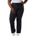 thumbnail image 2 of 32 Degrees Ladies' Wide Leg Pants - Ribbed Semi-Flare Pant - Yoga Pants (1752055), 2 of 11