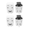 thumbnail image 3 of Plug Adapter, Brass Contact 4Pcs Travel Adapters Wide Application  For Phone, 3 of 8