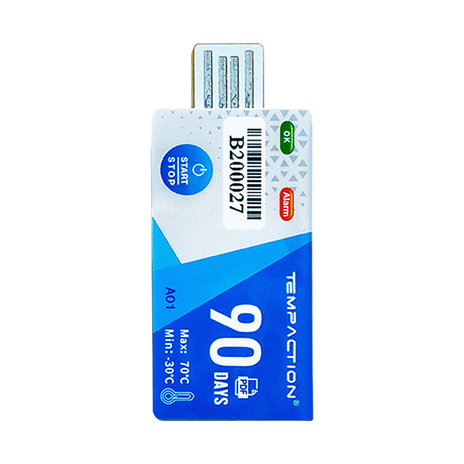 Data Logger,Chain Thermometer Temperature Data Usb Medicine Cold Chain Data 90 Cold Medicine Temperature Usb Temperature Disposable Temperature Cold Temperature Thermometer Medicine 90