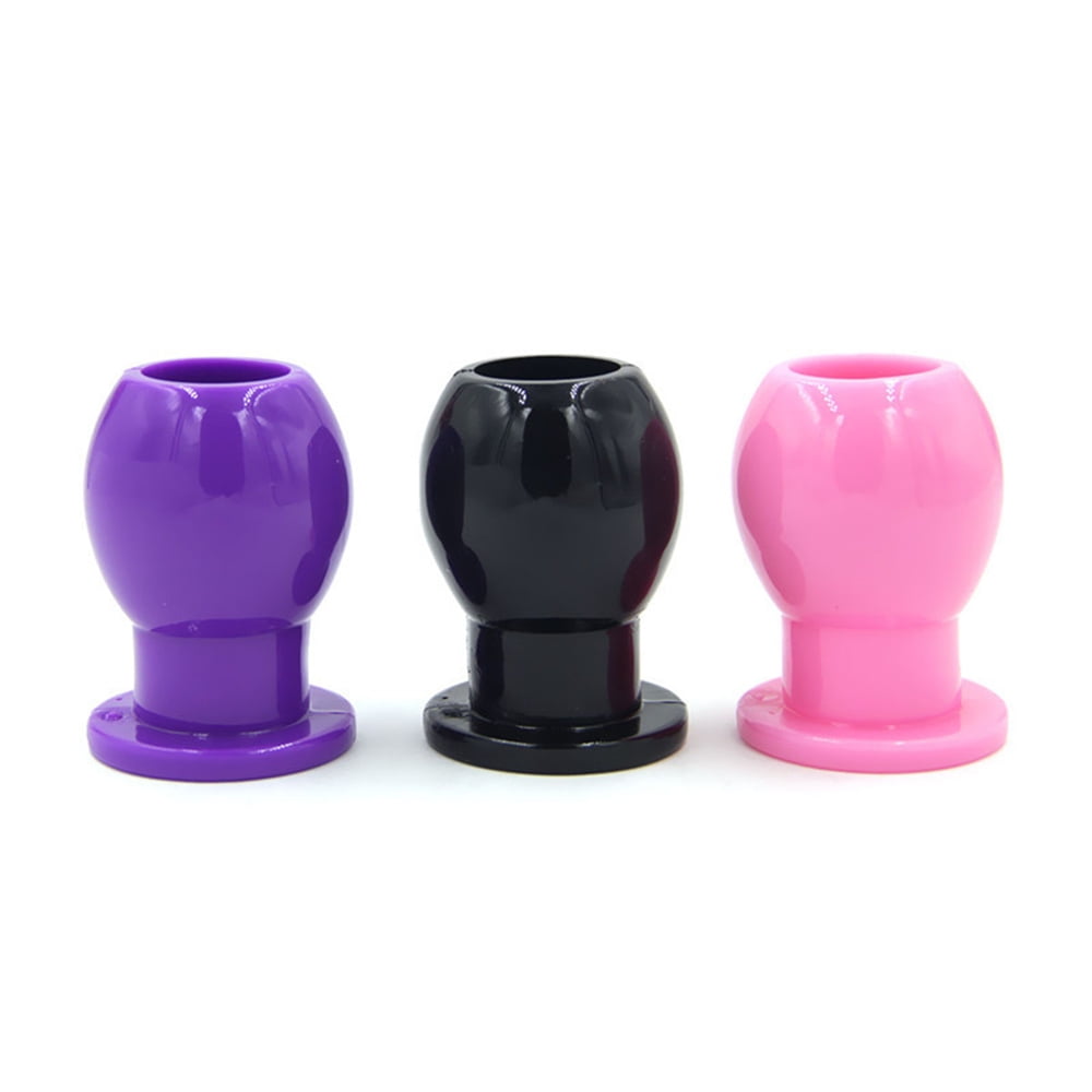 FashionMio Hollow anal plug back court pull bead with plug to go out leak-proof liquid anal expansion spy adult sex toys