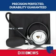 thumbnail image 5 of Dixie EMS Manual Aneroid Blood Pressure Cuff Sphygmomanometer for Adults - Black, 5 of 5