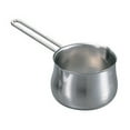 thumbnail image 1 of ELAYARD 1Pcs Pot à Fondre le Chocolat Rond Argenté pour Usage Domestique Cuisine Acier Inoxydable Résistance à la Corrosion, 1 of 8