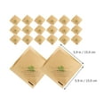 thumbnail image 2 of FUTUREORYY 500Pcs Multi Function Kraft Paper Bags for Festival Candy Snack and Fried Food Packaging, 2 of 6