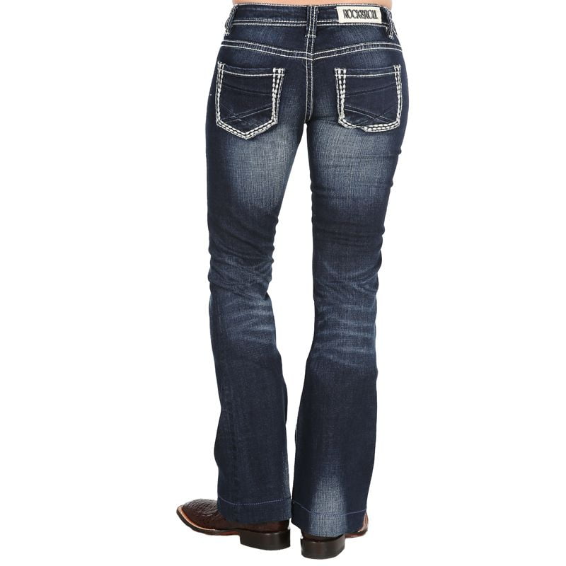 rock n roll cowgirl trouser jeans