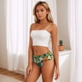 thumbnail image 5 of Womens Underwear - Tropical Floral Jungle No Show Seamless Underwear for Women, Stretch Women's Panties, Hipster Soft Comfort Ladies Panties Bikini Underwear Briefs, 5 of 6