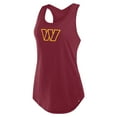 thumbnail image 2 of Women's Fanatics Burgundy Washington Commanders Iron Fan Tank Top, 2 of 5