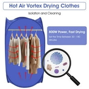 Electric Clothes Dryer Drying Machine Mini Air Clothes Dryer Fast Folding Drying Machine Bag Box with Heater Electric Laundry Drying Rack