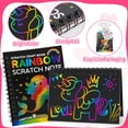 thumbnail image 3 of Libreta Zesua Scratch Art para regalos de San Valentín, paquete de 24 unidades para niños, 3 of 6