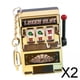thumbnail image 1 of 2xMini Máquina Tragamonedas de Juguete, Mini Llavero de Juguete de Juego de Arcade para Niñas, Niños Y Mujeres 2 piezas, 1 of 10