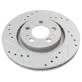 thumbnail image 4 of Geelife For Volkswagen 2005 Jetta Front Brake Calipers Ceramic Pads & Drilled Rotors, 4 of 10