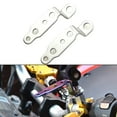 thumbnail image 4 of 2X Motorcycle Mount Bracket Holder Support Turn Signal Spot Fog Light Headlight, 4 of 11