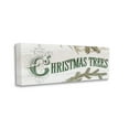 thumbnail image 3 of Stupell Industries Christmas Trees Ornate Letters Graphic Art Gallery Wrapped Canvas Print Wall Art, Design by Lil' Rue, 3 of 7