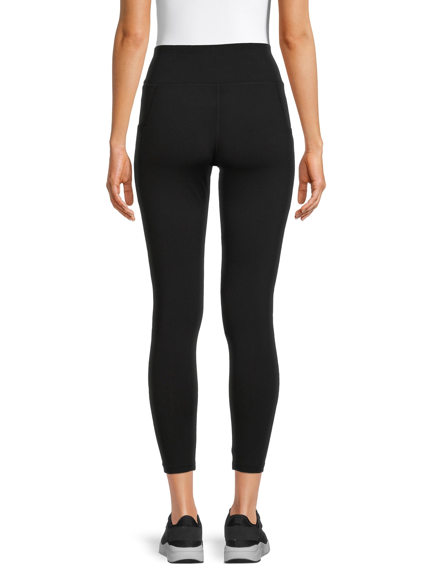 Jockey Essentials Women's Leggings - 7/8 Leggings For Women With Side Pockets
