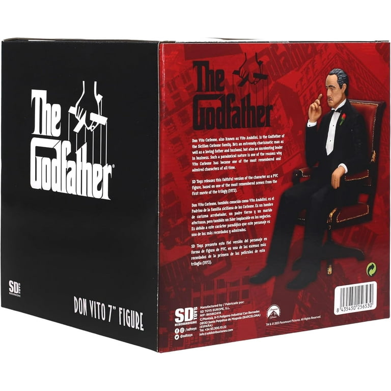 SD Toys Movie Icons The Godfather 6 In PVC Don Vito Corleone