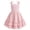 Pink, variant on IBTOM CASTLE Girls Summer Dresses Sleeveless Cami Dress Spaghetti Straps Birthday Party Casual Fancy Midi 2 Layerr Sundress Beach Square Neck Kids Smocked 9 Years Yellow