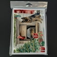 thumbnail image 3 of Belgian Tervuren Christmas Greeting Cards and Envelopes Pack of 8 7 in x 5 in, 3 of 3