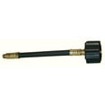 thumbnail image 3 of Marshall Excelsior MER425-18P Flexible Pigtail Hose with Green Female Type 1 Acme Nut x 1/4" Male Inv. Flare - 18", Retail Packaged, 3 of 3