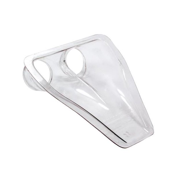 BBP-7031 Frein à 2 Trous en Forme de Goutte Transparente