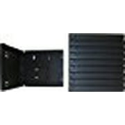 (10) Standard Black Nintendo DS Empty Replacement Game Cases Boxes VGBR14DSBK