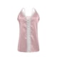 thumbnail image 4 of Tops a la moda para mujer, camisetas holgadas con cuello en V y encaje sin mangas liso para mujer Pompotops  lopia989445, 4 of 5