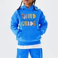 thumbnail image 6 of Mercatoo Girls 3rd Grade Ho𝐨dies Bac𝐤 to School Outfit Third Grade Oversized Pullover First Day of School Graphic Sweatshirts, 6 of 7