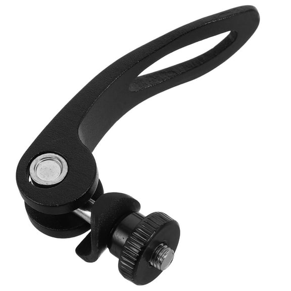 CIMAXIC Quick Release Seatpost Clamp Metal Black Secure Connection Mountain Bike 1Pack